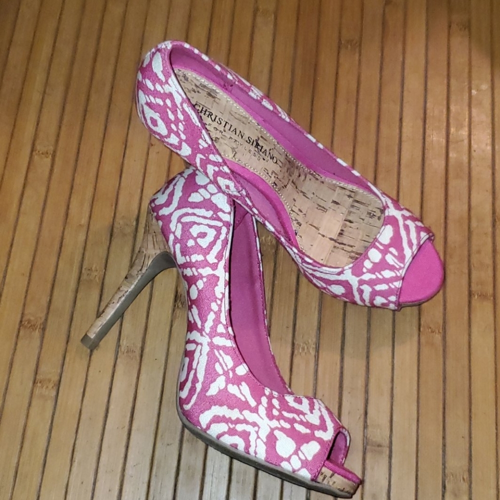 Christian Siriano for Payless Peep Toe Heels Sz: 6